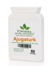 Tonvara AjugaTurk Genuine Uzbekistan Turkesterone from Ajuga Turkestanica Extract with AmberBoost for double the power